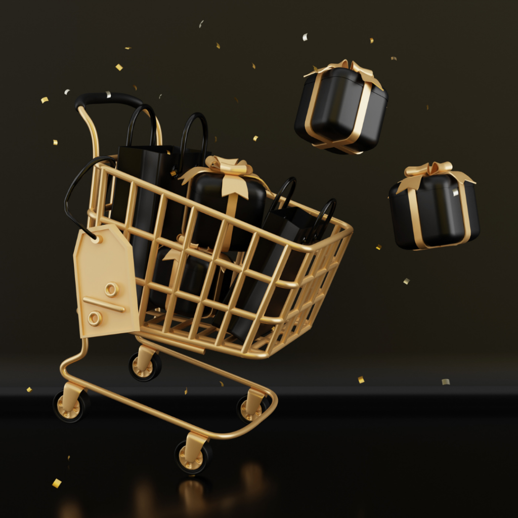 Image of rush of the holiday season for small businesses