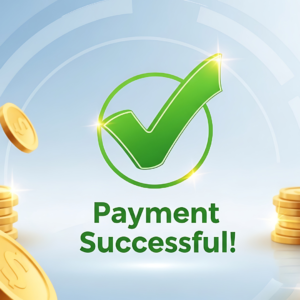 Image of an approval through electronic checks payment processing