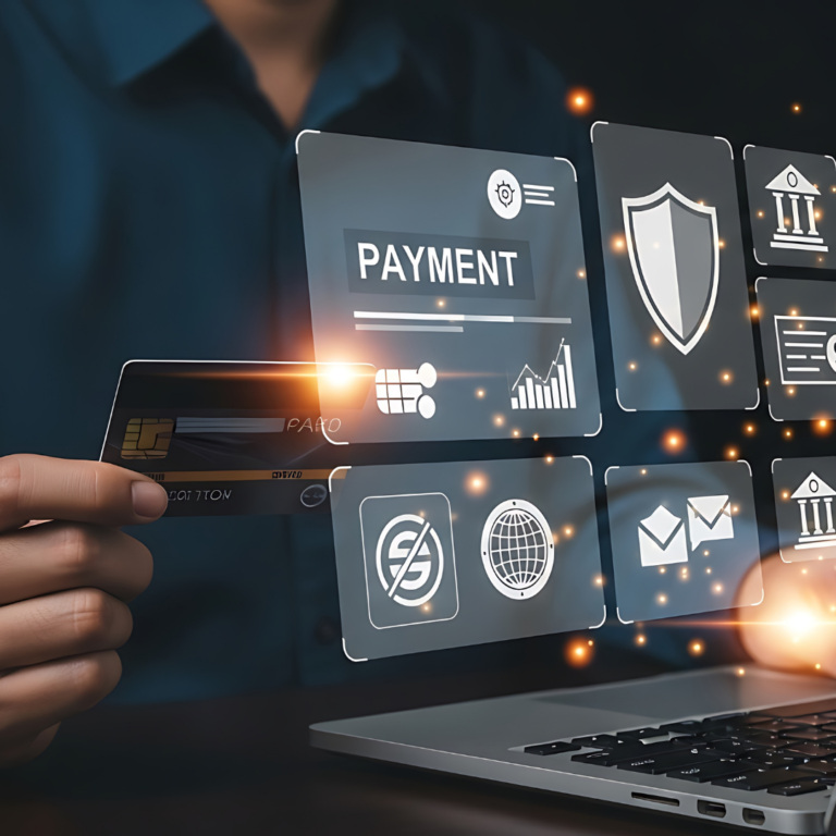 Image of an ach payment gateway processing a payment
