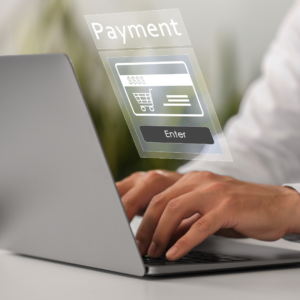 Image of online merchant services payment system